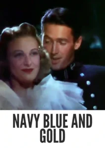 Navy Blue and Gold 1937 Colorized