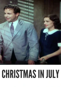 Christmas in July 1940 Colorized