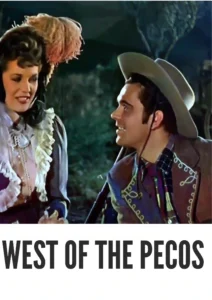 Download West of the Pecos (1945) Colorized HD | Robert Mitchum | Action-Packed Western Adventure