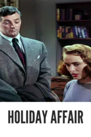 Holiday Affair 1949 Colorized