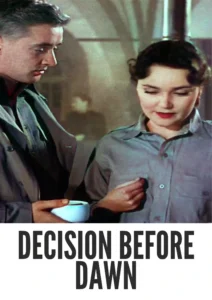 Decision Before Dawn 1951 Colorized