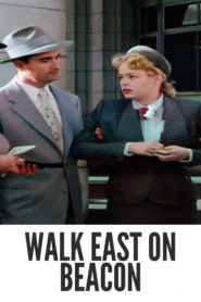 Walk East on Beacon 1952 Colorized