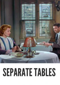 Separate Tables 1958 Colorized