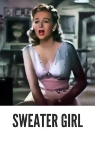 Sweater Girl 1942 Colorized