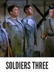 Soldiers Three 1951 Colorized