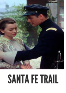 Download Santa Fe Trail (1940) Colorized HD | Errol Flynn | Wild West Action